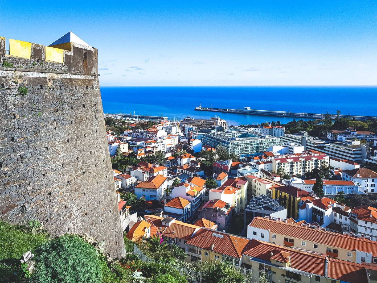 Funchal Madeira | Lookout view of the city considered the 5th best place to property invest. 