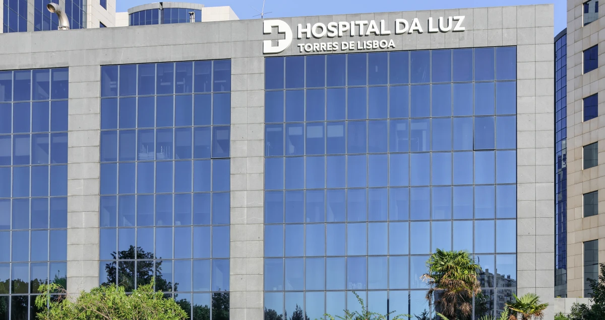 Hospital da Luz, one of the most renowned Hospitals in Lisbon.