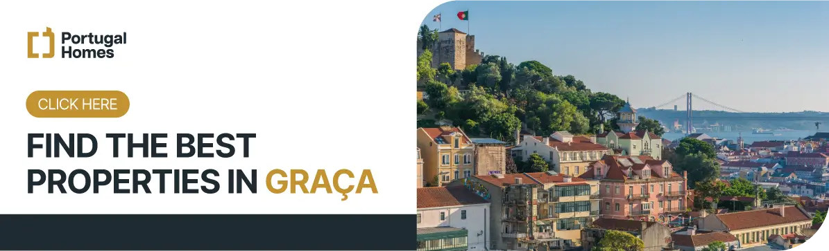 Find the best properties in Graça, Lisbon.